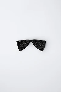 RHINESTONE BOW HAIR CLIP