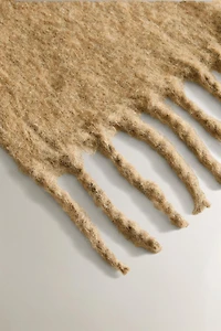 FRINGED SOFT BLANKET