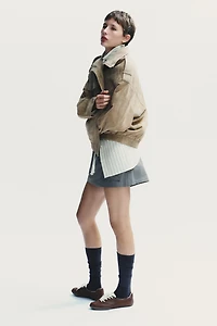 VESTE EN DAIM
