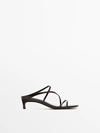 Strappy heeled sandals - LIMITED