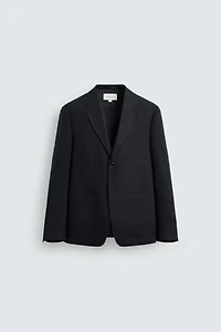 100% LINEN SUIT BLAZER