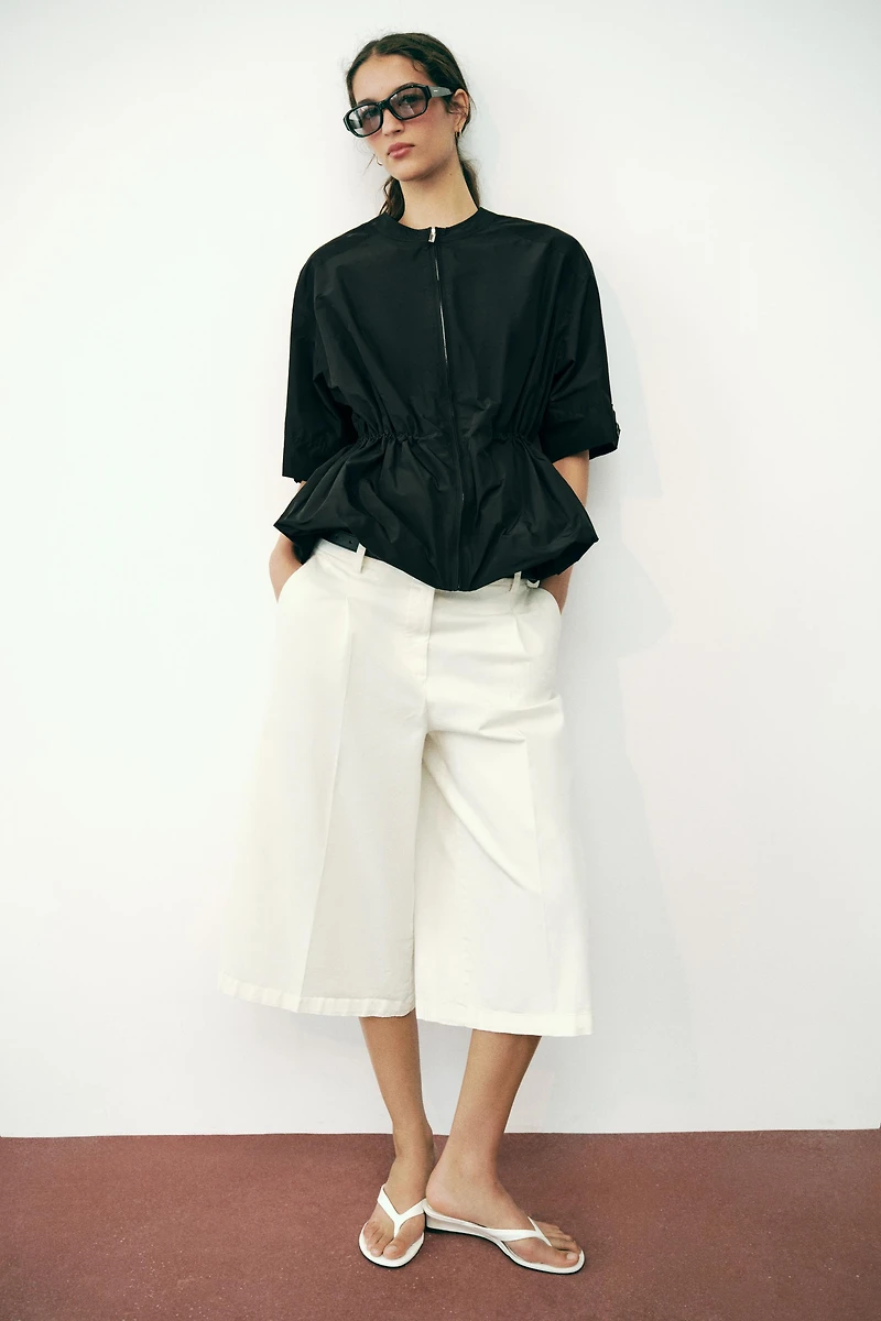 SHORT SLEEVE BALLOON PARKA