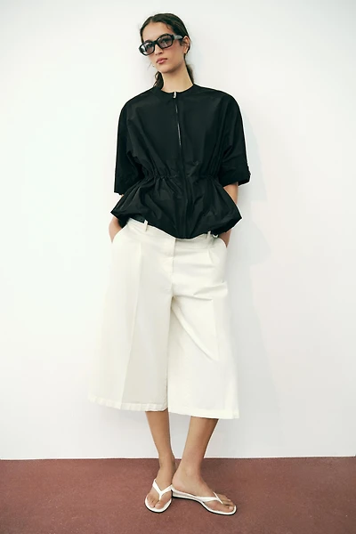 SHORT SLEEVE BALLOON PARKA