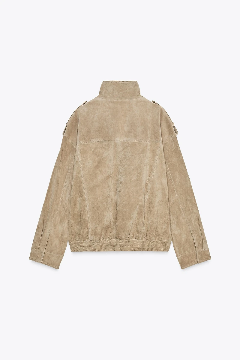 SUEDE LEATHER JACKET