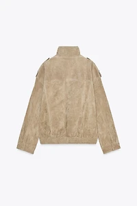 SUEDE LEATHER JACKET