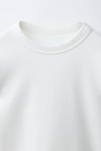 T-SHIRT CÔTELÉ