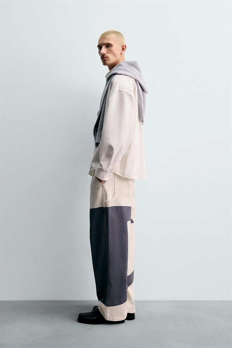 CHEMISE OXFORD À PIÈCES CHAMPION ® X ZARA
