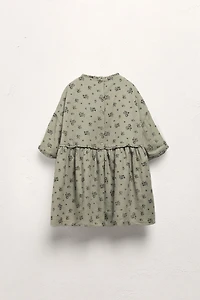2-5 YEARS / LIMITED EDITION RUFFLED FLORAL DRESS