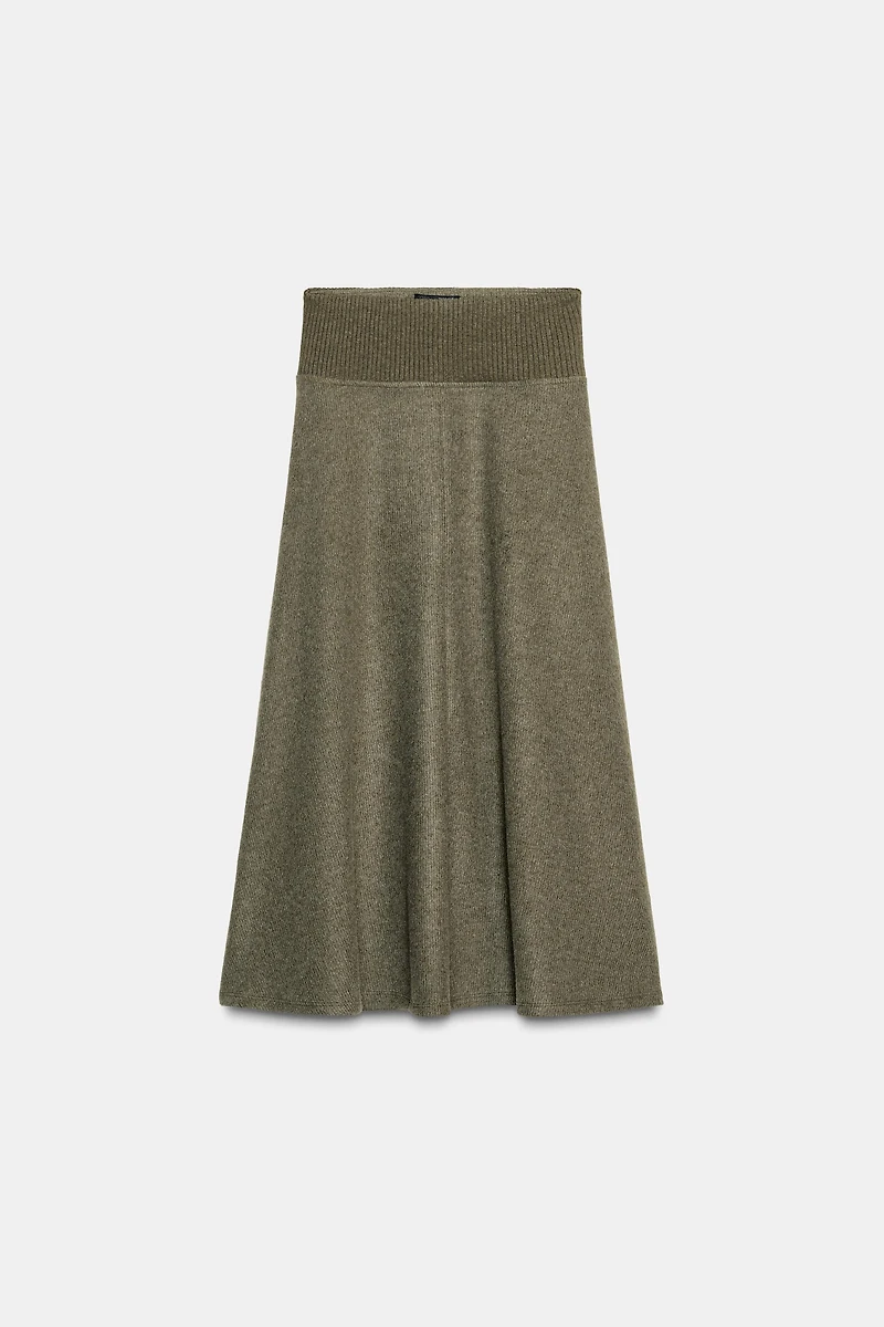 SOFT A-LINE SKIRT