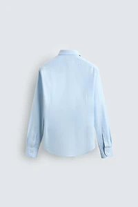 REGULAR FIT TEXTURED SHIRT