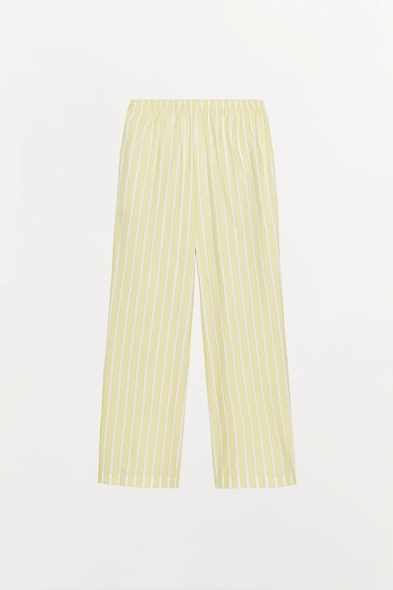STRIPED PAJAMA PANTS