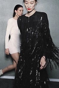 ZW COLLECTION SEQUIN MINI DRESS