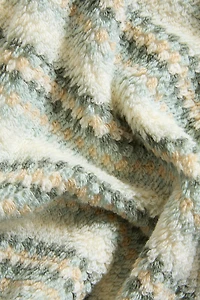 COTTON STRIPED BATH TOWEL