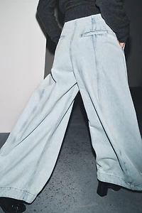 ZW COLLECTION HIGH-WAISTED BALLOON JEANS