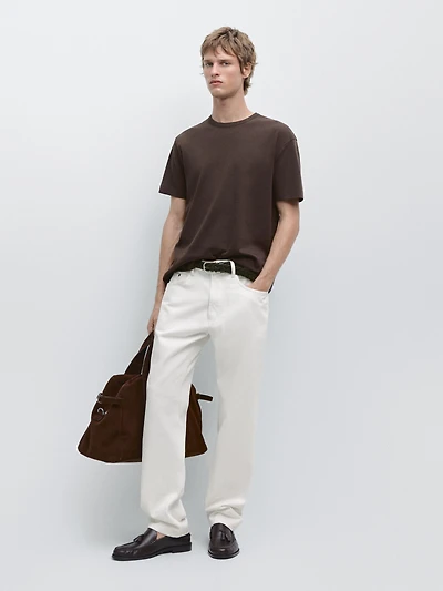 100% cotton short-sleeved T-shirt