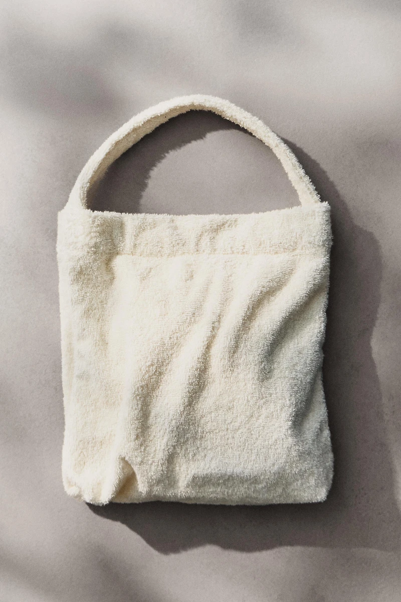 SMALL TERRY BEACH MAKEUP BAG