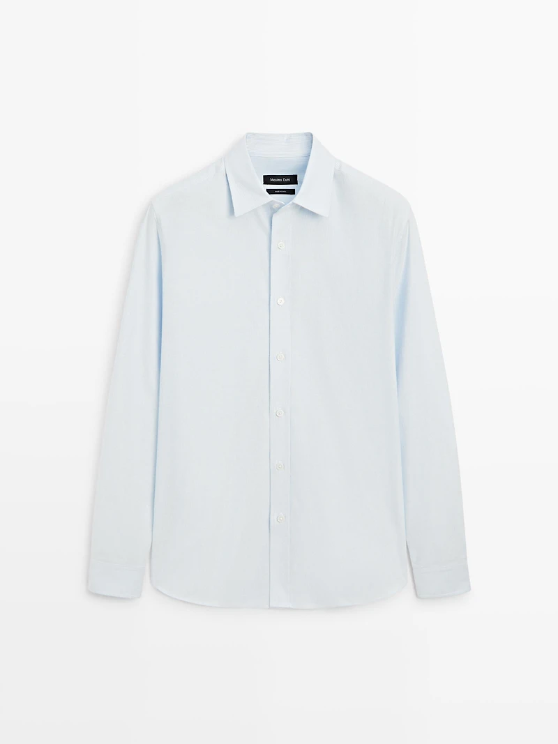 Chemise regular fit milleraies