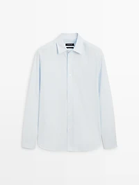 Chemise regular fit milleraies