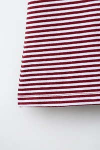 COTTON-MODAL STRIPED T-SHIRT