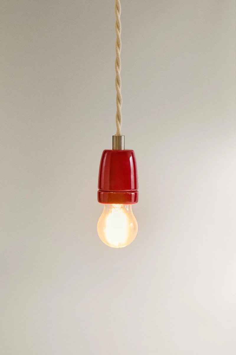 CÂBLE LAMPE PLAFOND CÉRAMIQUE