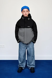 COLOR BLOCK WATER REPELLENT JACKET