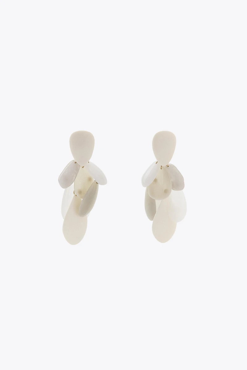 RESIN PIECE EARRINGS
