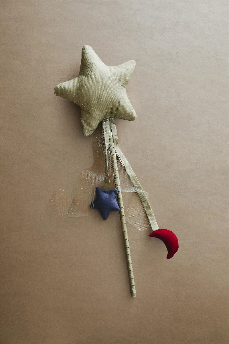 CHILDREN'S CHRISTMAS MAGIC STAR WAND