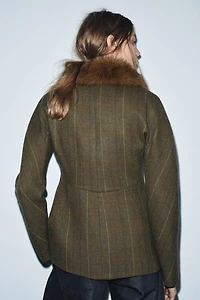 WOOL BLEND BLAZER ZW COLLECTION