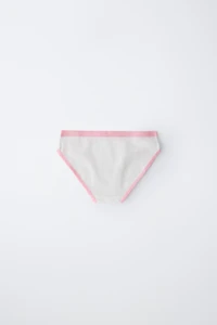6-14 YEARS/ SIX-PACK OF CONTRAST UNDERWEAR