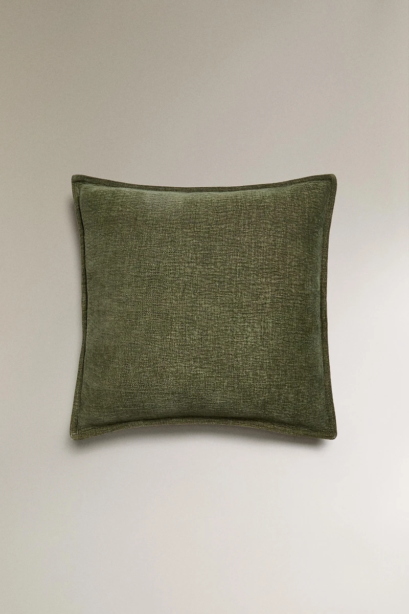 TEXTURED THROW PILLOW COVER