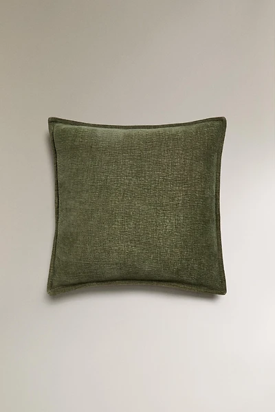 TEXTURED THROW PILLOW COVER
