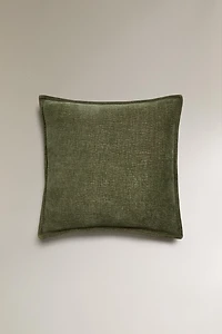 TEXTURED THROW PILLOW COVER