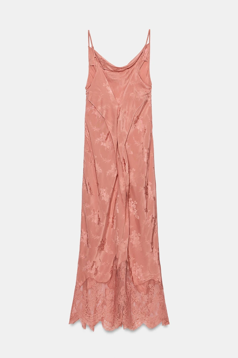ZW COLLECTION LACE JACQUARD DRESS
