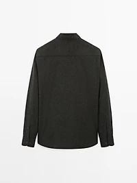 100% cotton houndstooth shirt