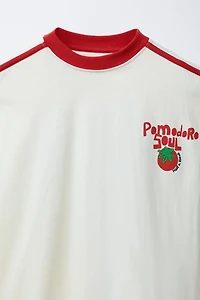 T-SHIRT IMPRIMÉ TOMATES