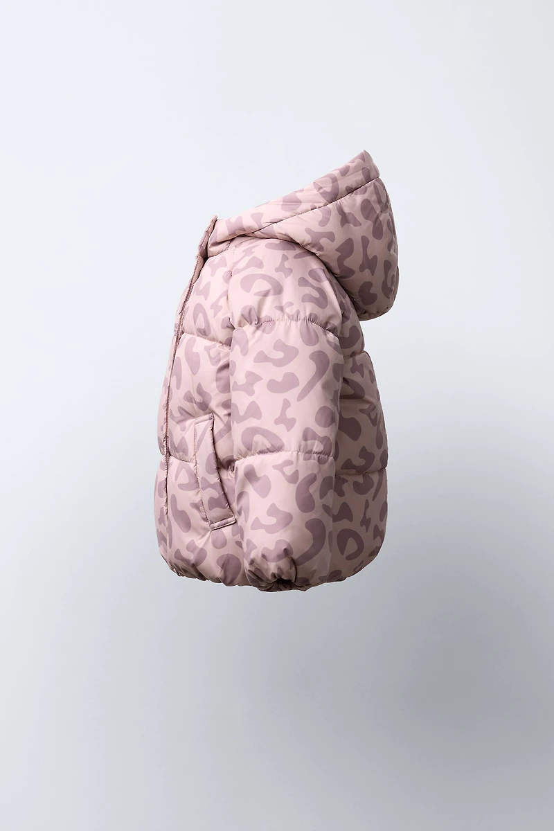 MANTEAU IMPRIMÉ ANIMAL DÉPERLANT