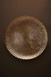 CHRISTMAS SHINY GLASS CHARGER