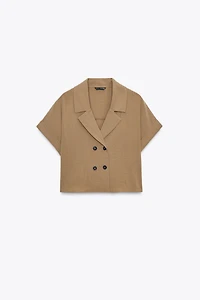CROSSOVER SHORT SHIRT