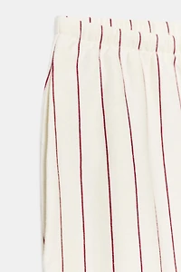 STRIPED WIDE LEG PANTS