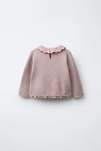 LACE KNIT SWEATER