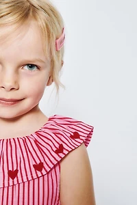 EMBROIDERED STRIPED TOP SISSEL EDELBO X ZARA KIDS