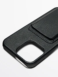 Nappa leather iPhone Pro Max case
