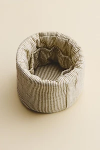 ORGANISEUR BÉBÉ ROND GAZE RAYURES