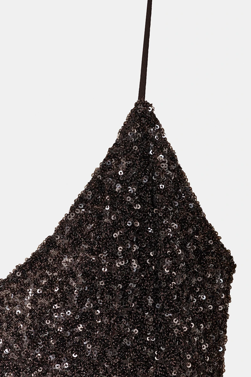 ZW COLLECTION LIMITED EDITION SEQUIN MAXI DRESS