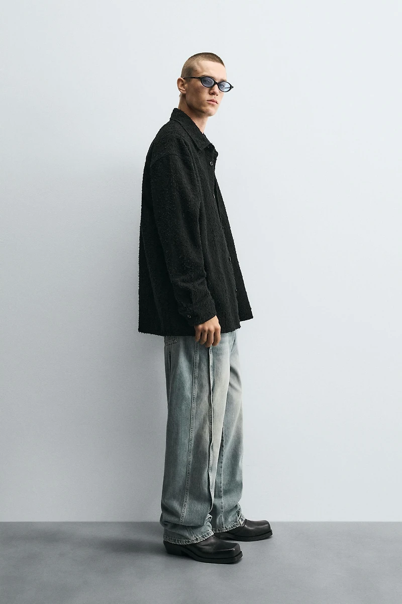 JEAN BAGGY FIT À COUTURES