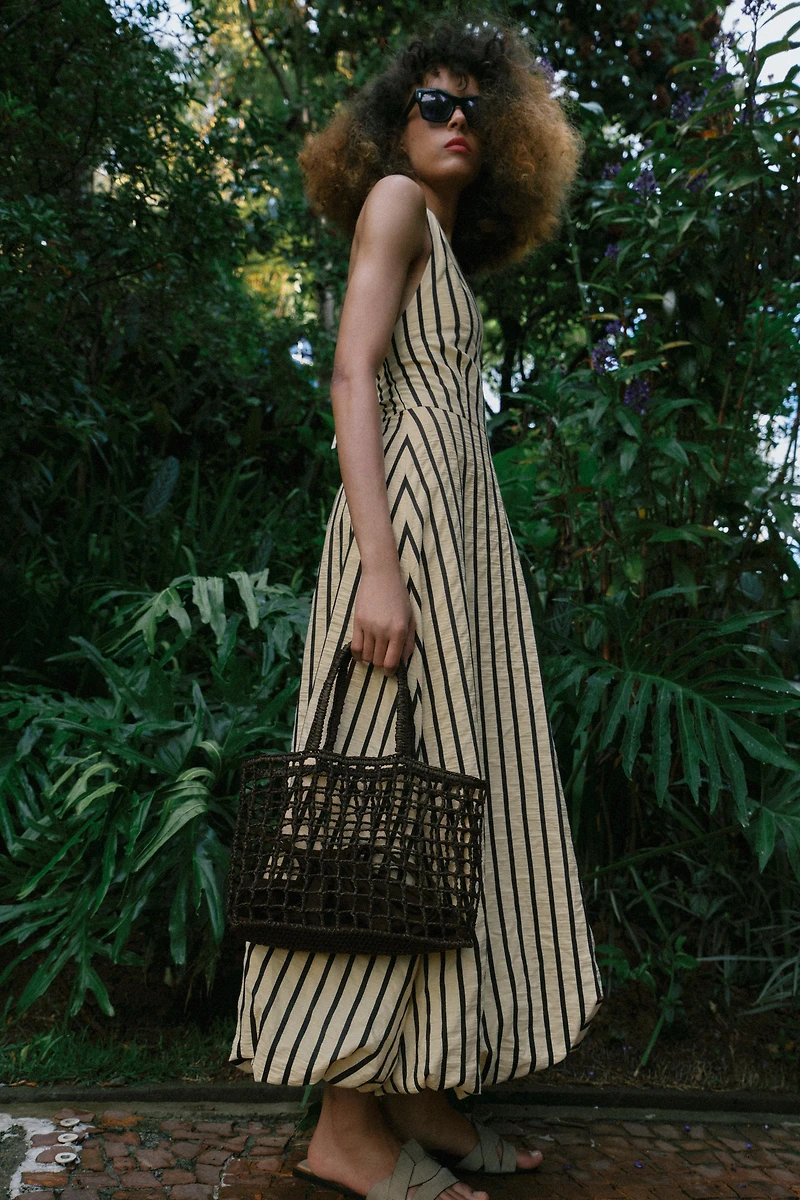 BRAIDED MINI TOTE BAG