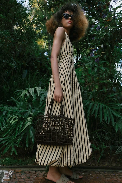 BRAIDED MINI TOTE BAG