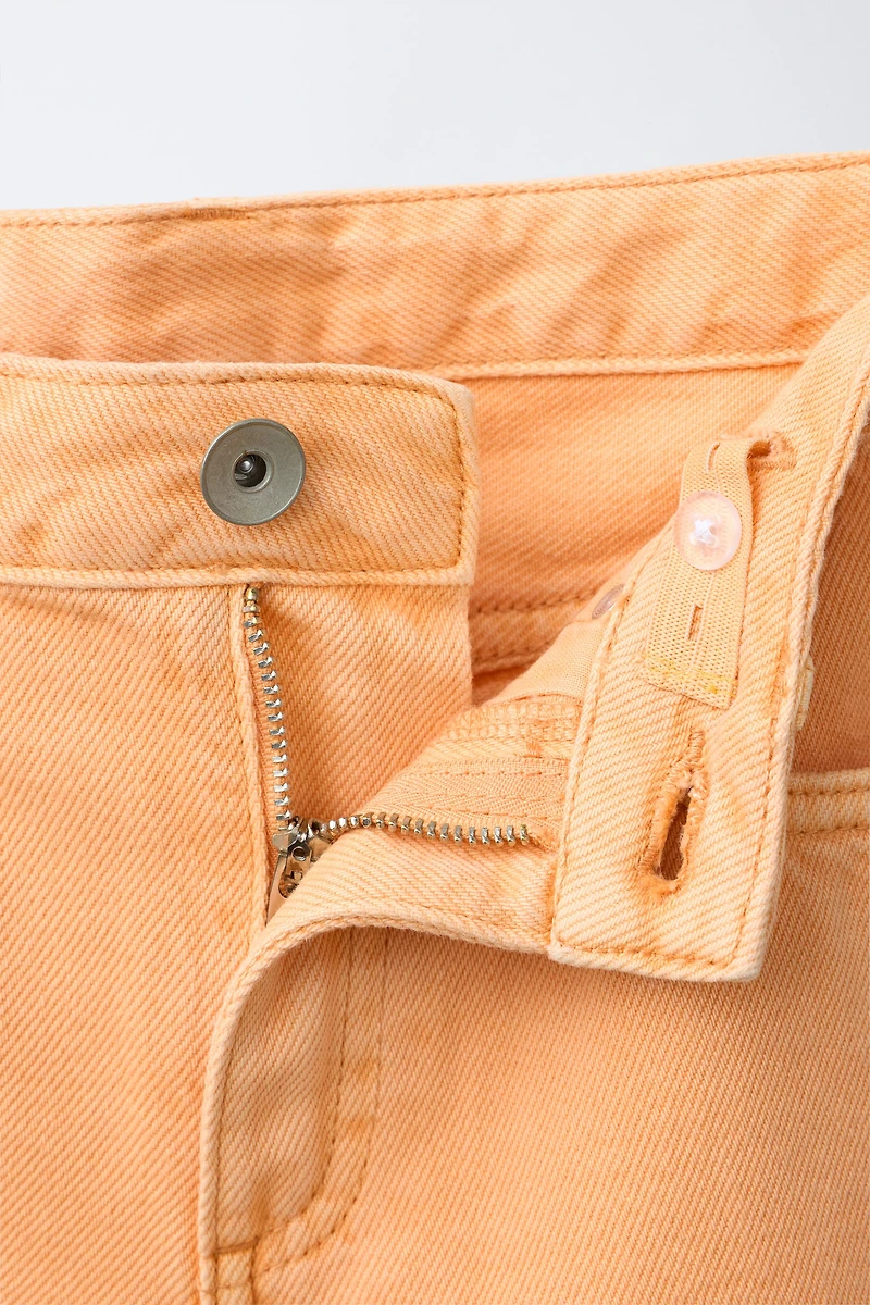 LONG DENIM SHORTS