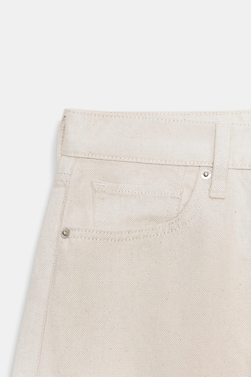 ZW COLLECTION MID-RISE CULOTTE JEANS