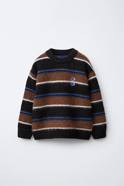 PULL EN MAILLE À RAYURES CHAMPION ® X ZARA